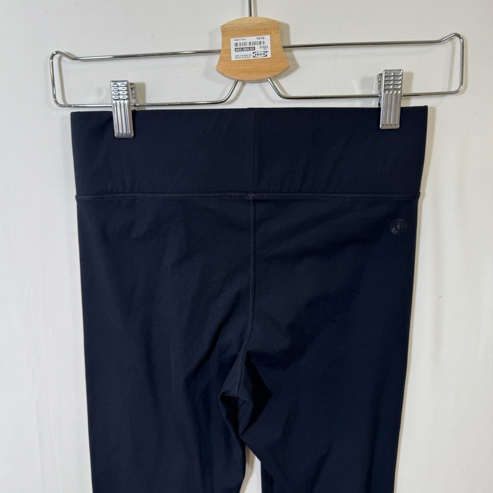 All Access Bandier Stevie Leggings Women S Black‎ Gold Stripe High Rise Athletic - Picture 4 of 6